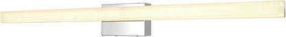 mirrea 48in Modern LED Vanity Light for Bathroom Lighting Dimmable 46w Chromed (Warm White 3000K)