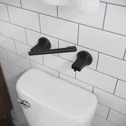 Pfister Pfirst Modern Toilet Paper Holder, Bathroom Tissue Holder, Wall-Mounted, Screw-in, Tuscan Bronze Finish, BPHPFM0Y (Pack of 3)