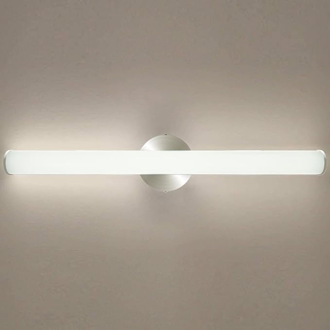 LED Bathroom Vanity Light, 16W 24inch Bathroom Lights Fixture,1600LM Led Vanity Lights Bar, 4000K Natural White Bath Wall Lighting Fixture Sconce Indoor, Vanity Light Fixtures Over Mirror