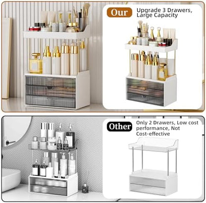 StorBin Arcylic 5-Tier Makeup & Skincare Organizer for Vanity, Bath