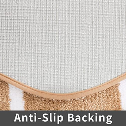 COSY HOMEER Non-Slip Bath Mat Extra Thick Absorbent Plush Washable