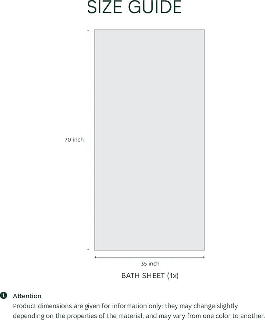 Lacoste Heritage 100% Supima Cotton Bath Sheet, Aloe, 35" x 70" – Highly Absorbent & Quick Drying, Premium Super Soft Bath Towel, Bathroom Essential, Gift for All Occasions, Machine Washable