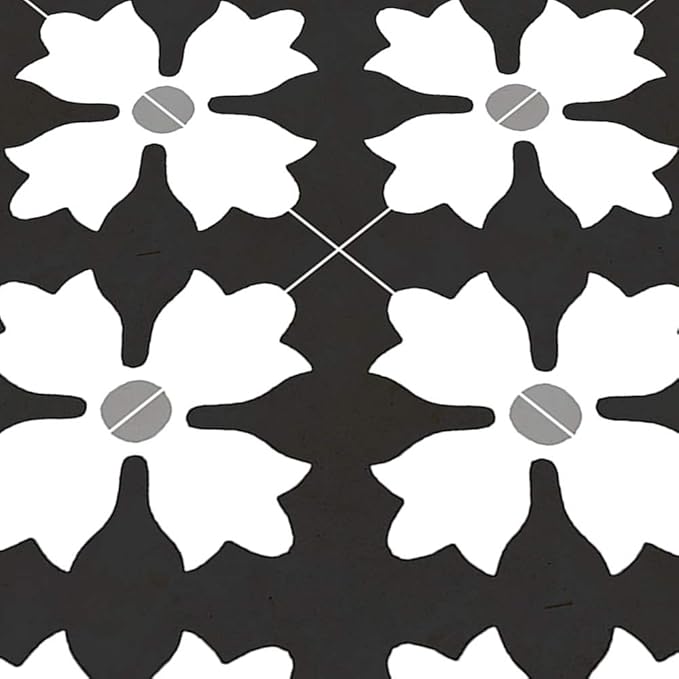 MSI Kasbah Encaustic 8 in. x 8 in. Matte Porcelain Wall Tile for Bathroom, Floor, Kitchen Backsplash and Countertop