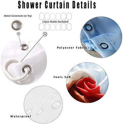 Full Moon Shower Curtain