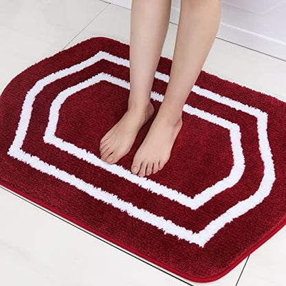 COSY HOMEER Non-Slip Bath Mat Extra Thick Absorbent Plush Washable