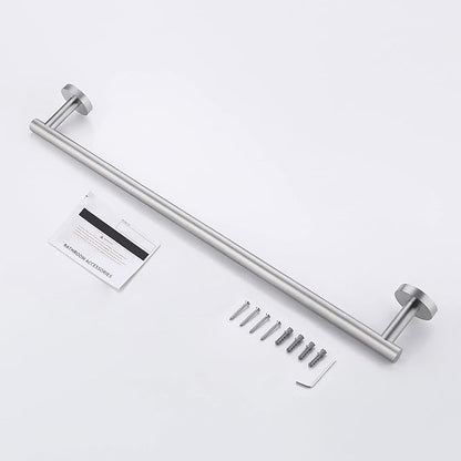 KES 21.3 Inches Towel Bar for Bathroom Kitchen Hand Towel Holder Dish Cloths Hanger SUS304 Stainless Steel RUSTPROOF Wall Mount Brushed Steel, Total Length 23.6 Inch, A2000S60-2