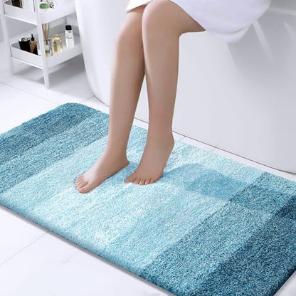 OLANLY Bathroom Runner Rug 44x24, Extra Soft Absorbent Microfiber Bath Rugs