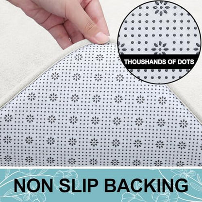 Smiry Memory Foam Bath Mat 30x20, Extra Soft and Absorbent Bathroom Rugs