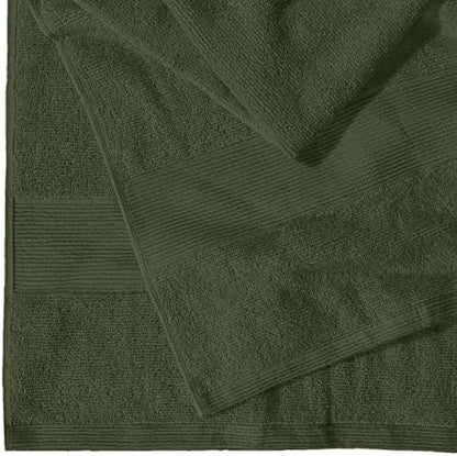 Belizzi Home Premium Cotton Oversized 2 Pack Bath Sheet 35x70-100% Pure Cotton - Ideal for Everyday use - Ultra Soft & Highly Absorbent - Machine Washable - Olive Green