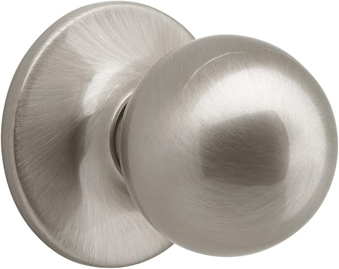 Design House 781856 Ball Dummy Door Knob Satin Nickel