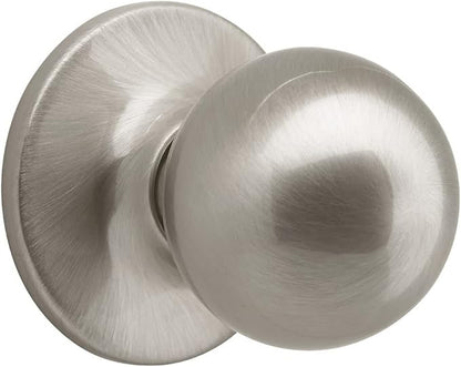 Design House 781856 Ball Dummy Door Knob Satin Nickel