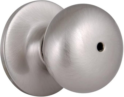 Design House 753319 Cambridge 2-Way Adjustable Privacy Door Knob, Satin Nickel