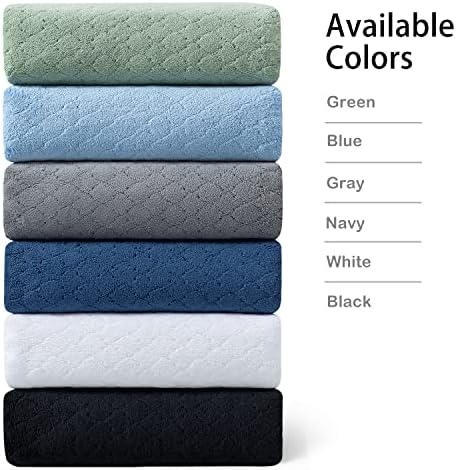 Ycosy 2 Pack Hand Towels Set 16"x31",White Towel Set for Bathroom,Quick Dry Thick and Highly Absorbent Hand Towel,Ultra Soft Microfibers Premium Towel Set for Bathroom Hotel,Spa,Gym