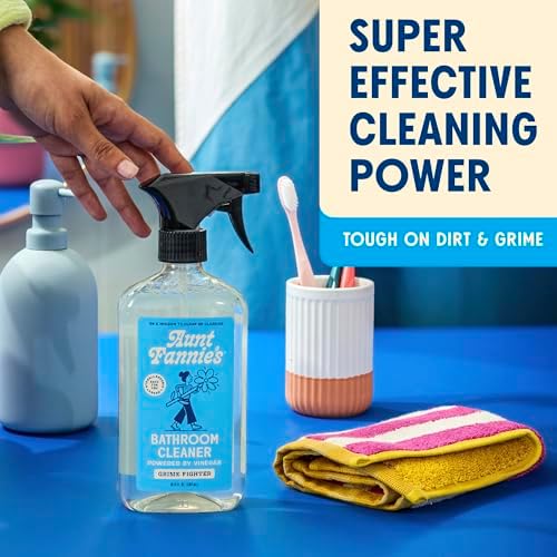 Aunt Fannie's Bathroom Cleaner Vinegar Spray, 16.9 oz, Pack of 3