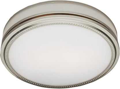 Good Housekeeping Opera (83001) Decorative 110 CFM 3.0 Sones Bathroom Ventilation Exhaust Fan with Light & Night-Light