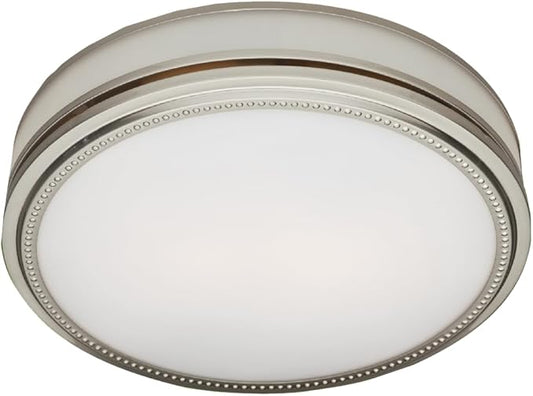 Good Housekeeping Opera (83001) Decorative 110 CFM 3.0 Sones Bathroom Ventilation Exhaust Fan with Light & Night-Light