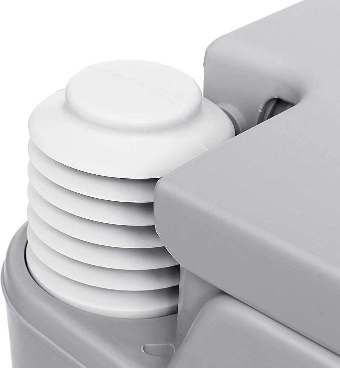 Portable Flush Toilet Portable Toilet Composting Toilet Porta Potty Camping Portable Toilet for Car Camping RV Boat Traveling Roadtripping Caravan (2.65Gallon/5.3 Gallon)