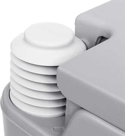 Portable Flush Toilet Portable Toilet Composting Toilet Porta Potty Camping Portable Toilet for Car Camping RV Boat Traveling Roadtripping Caravan (2.65Gallon/5.3 Gallon)