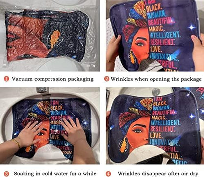 4Pcs Romantic Red Rose Bathroom Shower Curtain Sets, Waterproof Fabric Floral Bathroom Sets with Shower Curtain and Rugs Toilet Lid Cover Bath Mat, Retro Flower Home Decor Sets