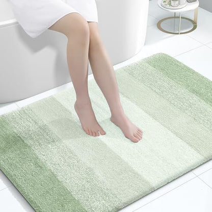 OLANLY Large Bathroom Rugs 44x32, Extra Soft Absorbent Microfiber Bath Rugs