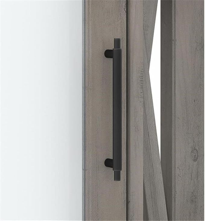 Bush Home Key West Bathroom Medicine Cabinet with Mirror in Driftwood Gray