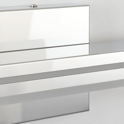 SineRise 24-Inch LED Modern Bathroom Vanity Light Bar, Chrome Modern Acrylic Bathroom Wall Lighting Fixtures Over Mirror (Cool White 6000K)