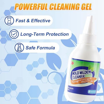 GELIVABLE Home Stain Cleaner Gel,Black Stain Remover for Household, 5 Fl Oz