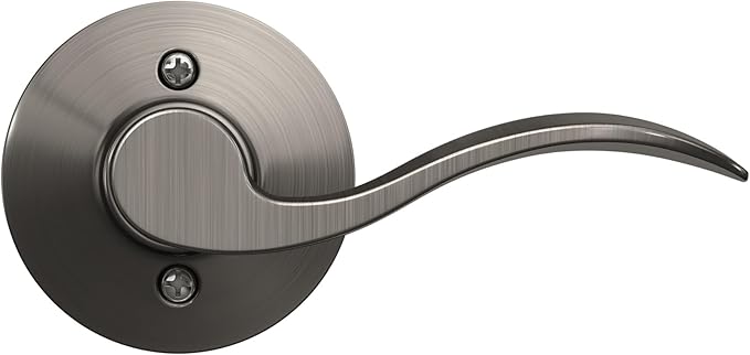 SCHLAGE Lock Company F170ACC620LH Acc 620 SCHLAGE F170 Lh Dummy Door Lever, 2.72 in Projection X 4-1/8 in L, Long, Antique Pewter