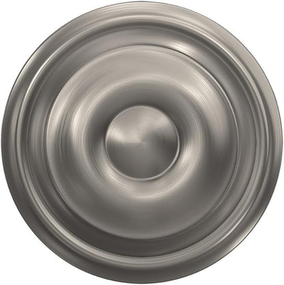 Schlage F10 GEO 619 Georgian Door Knob, Hall & Closet Passage Lock, Satin Nickel