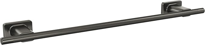 Amerock Bronx Gunmetal 18 inch (457mm) Towel Bar, BH26614GM