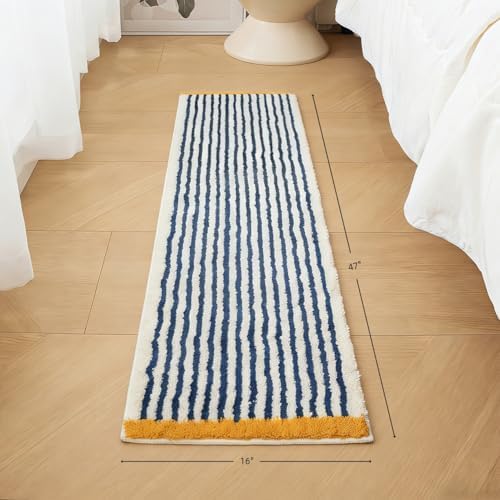 GIB Bathroom Runner Rug 47"x16", Soft Absorbent Long Bath Mat for Bathroom