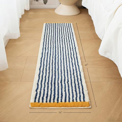 GIB Bathroom Runner Rug 47"x16", Soft Absorbent Long Bath Mat for Bathroom