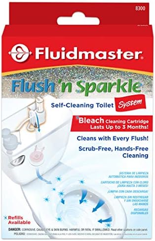 Fluidmaster Flush 'n Sparkle Automatic Toilet Bowl Cleaning System