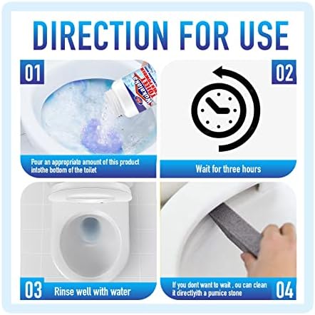 Pumice Sticks Pumice Scouring Pad for Cleaning, Pumice Stone Toilet Bowl Cleaner, Grey Pumice Stick Cleaner for Removing Toilets Bowl Ring, Bath, Household Cleaning 1pcs + 3pcs | Pumice Sticks Toilet Cleaning Bowl for Cleaning Pumice Stick Cleaner for ...