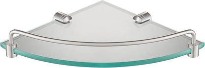 Kraus Elie Corner Bathroom Shelf, Brushed Nickel Finish, KEA-18846BN