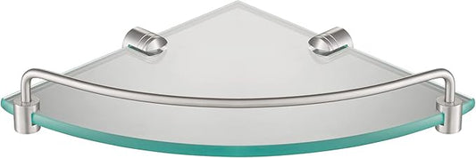 Kraus Elie Corner Bathroom Shelf, Brushed Nickel Finish, KEA-18846BN