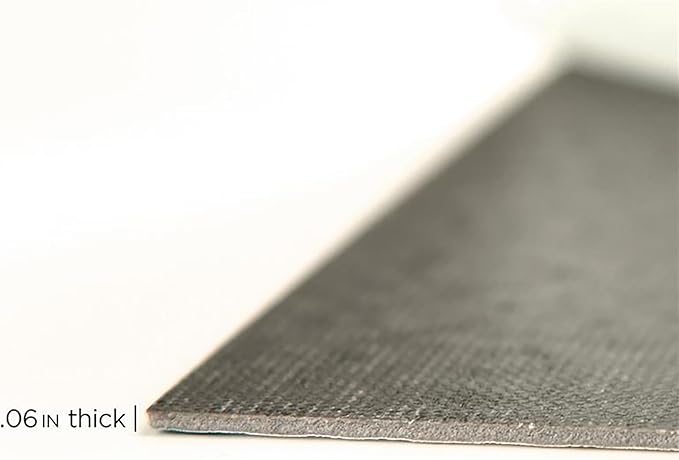 FloorPops x Chris Loves Julia 12-in by 12-in Lawrence Black Peel and Stick Floor Tiles, FP5059
