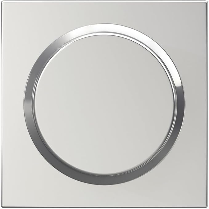 Schlage F170 BWE 625 COL Bowery Knob with Collins Trim Non-Turning Dummy Door Handle, Bright Chrome