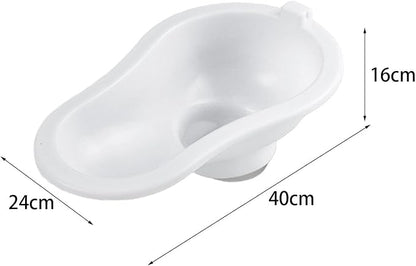 SM SunniMix Portable Toilet Squatting Toilet Emergency Toilet Temporary Toilet for Pp Build Quick Assembly Suitable for Adults Kids Men Women Outdoor