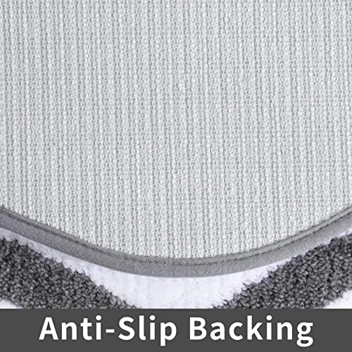 COSY HOMEER Non-Slip Bath Mats Extra Thick Absorbent Plush Washable