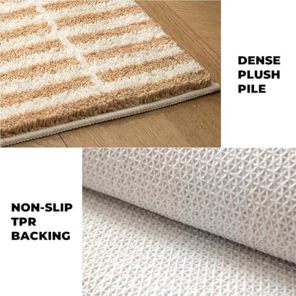 GIB Bathroom Runner Rug 47"x16", Soft Absorbent Long Bath Mat for Bathroom