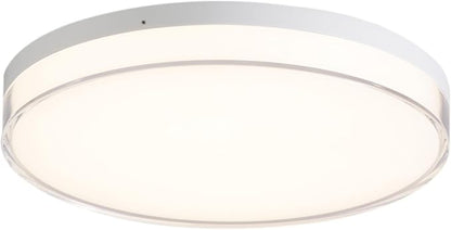Minka Lavery 769-2-44-L Vantage LED Flush Mount, 1-Light, 30 Total Watts, 13-in H x 1.5-in W, White
