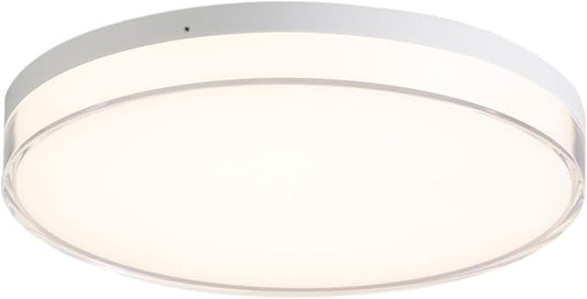 Minka Lavery 769-2-44-L Vantage LED Flush Mount, 1-Light, 30 Total Watts, 13-in H x 1.5-in W, White