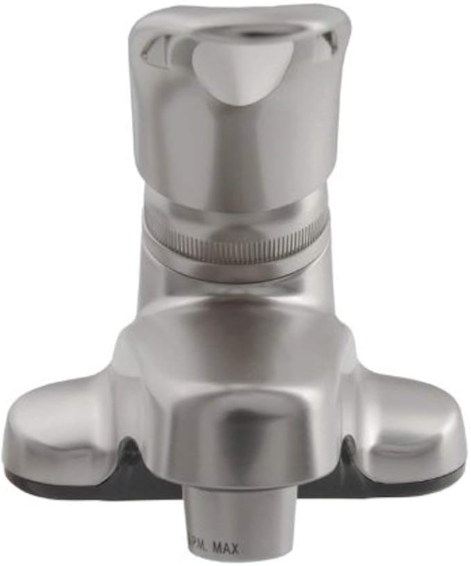 Dura Faucet DF-PL100-SN RV Single Lever Bathroom Faucet (Brushed Satin Nickel Plating Over ABS Plastic)