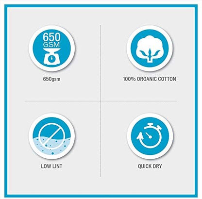 Madison Park Organic 100% Cotton Bathroom Towel Set, Hotel & Spa Quality Highly Absorbent, Quick Dry, Include for Shower, Handwash & Facial Washcloth, Multi-Sizes, Tan (Pack of 2)