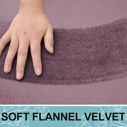 Smiry Memory Foam Bath Mat 30x20, Extra Soft and Absorbent Bathroom Rugs