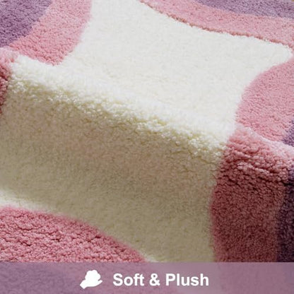 HAOCOO Bathroom Runner Rug, 18x47 inch, Microfiber Luxury Soft Non Slip Washable, Room Decor Aesthetic Long Rug for Indoor Doormat Tub Bedside Decor