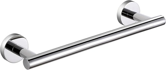 SEIDO Towel Holder Chrome with 9.6" Usable Length, 304 Stainless Steel Hand Towel Bar for Bathroom & Kitchen, 12 Inch Towel Racks for Bathroom, Polished Chrome