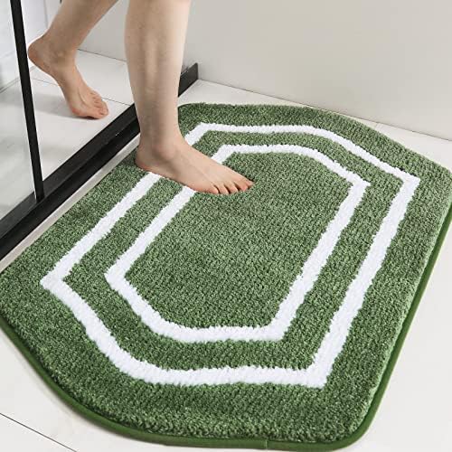 COSY HOMEER Non-Slip Bath Mat Extra Thick Absorbent Plush Washable
