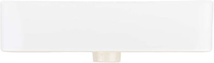 Signature Hardware 447957 Hibiscus 20" Fireclay Vessel Bathroom Sink with Single Faucet Hole